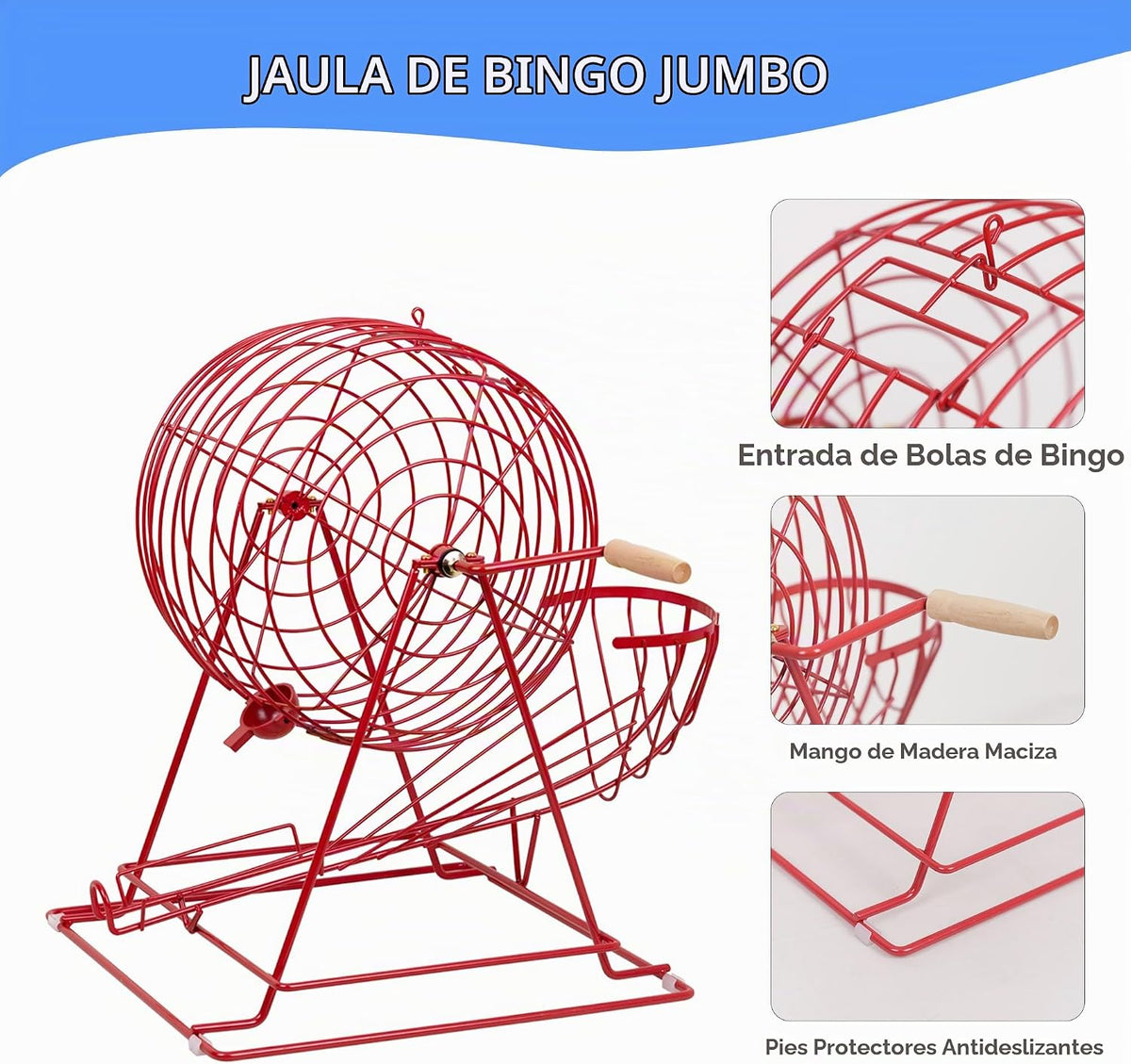 GSE - Juego de bingo profesional para adultos y grupos grandes, (ja...