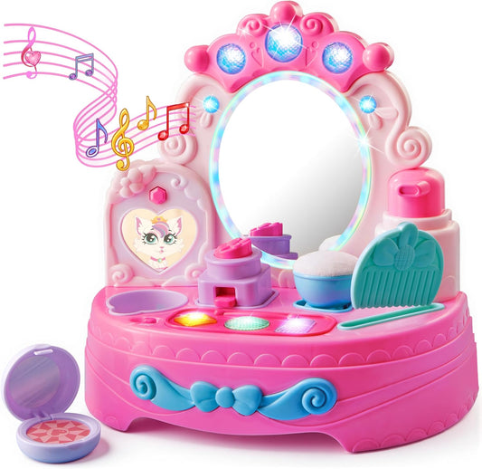 lalalark Espejo de Tocador para Niños Pequeños y Bebés, Juego de To...