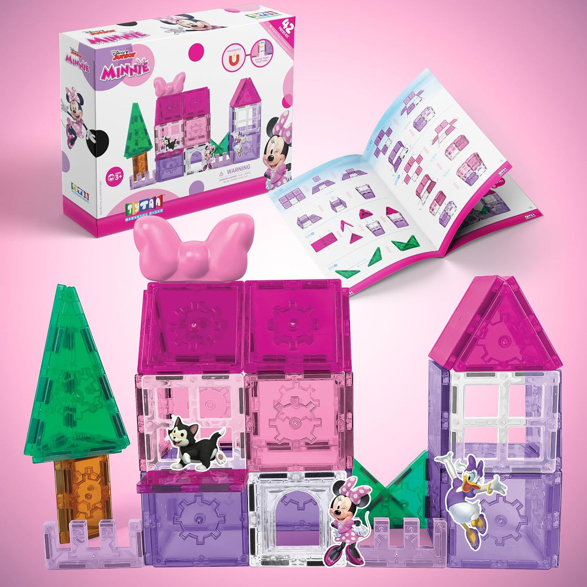 Tytan Juego Oficial de Azulejos Magnéticos de Disney Junior Minnie...