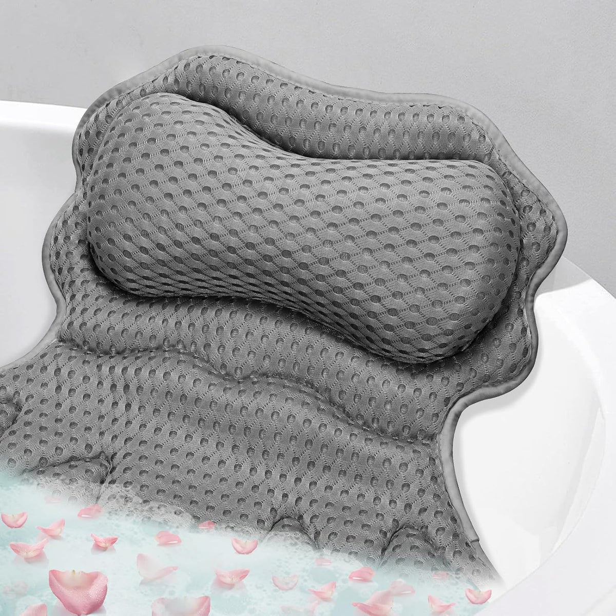 Almohada de baño SetSail, almohadas relajantes para el cuello y la...