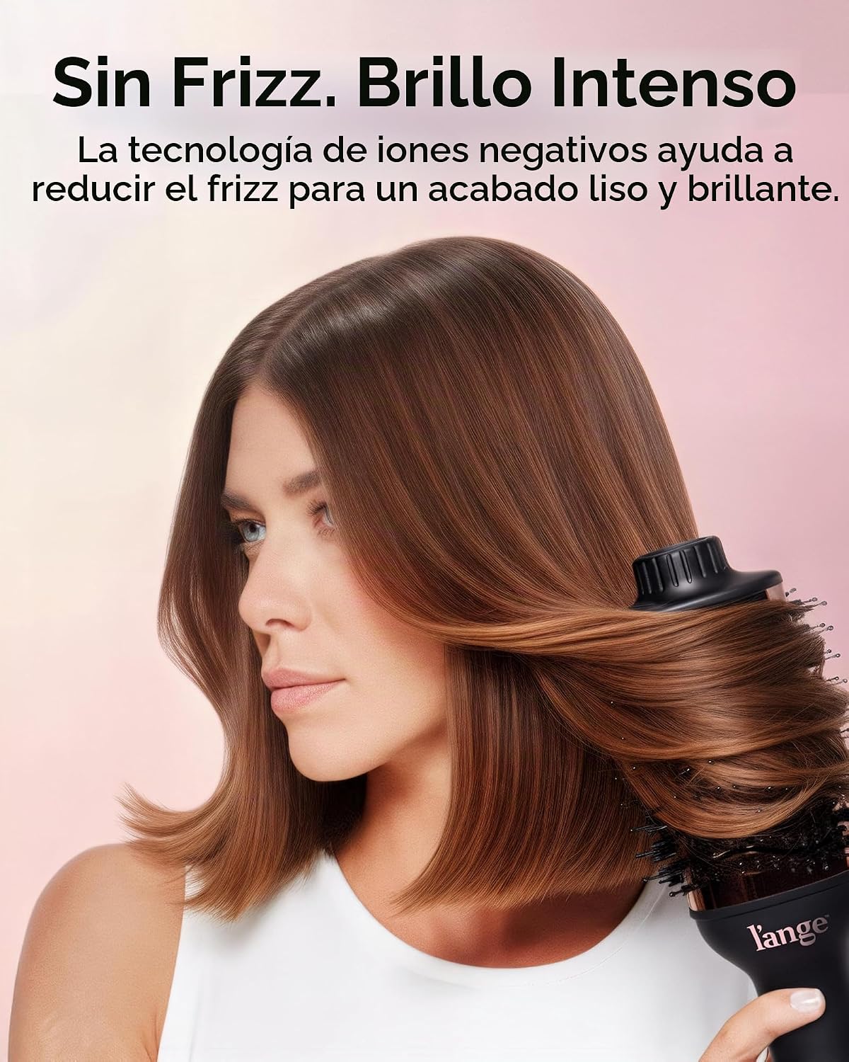 L'ANGE HAIR - Cepillo secadora de aire caliente Le Volume 2 en...