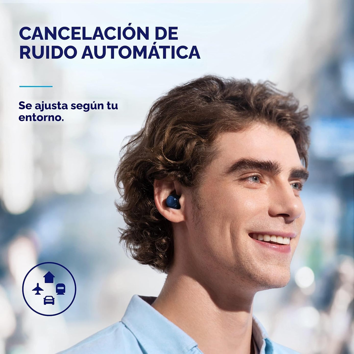 soundcore by Anker Space A40 Auriculares inalámbricos con cancelaci...