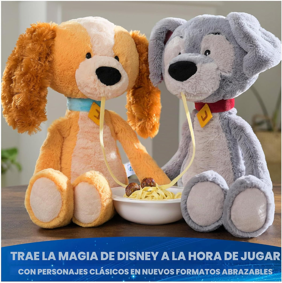 GUND Disney - Palillo de dientes oficial de Tramp, Lady and The Tam...