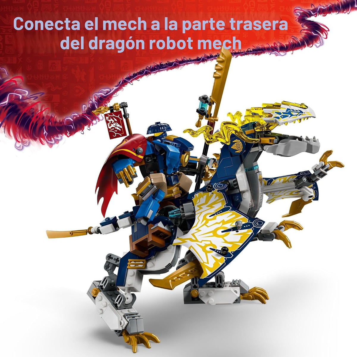 LEGO NINJAGO Rogue's Mech Dragon Rider Juguete de construcción...