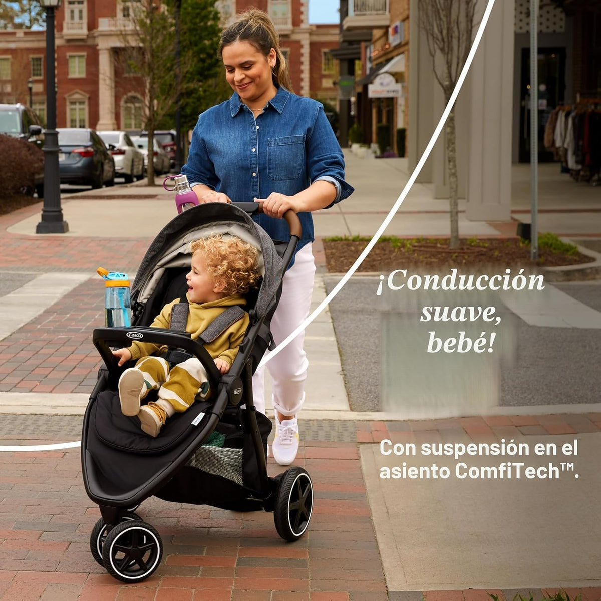 Graco Outpace LX Silla de paseo para todo terreno de 3 ruedas para...