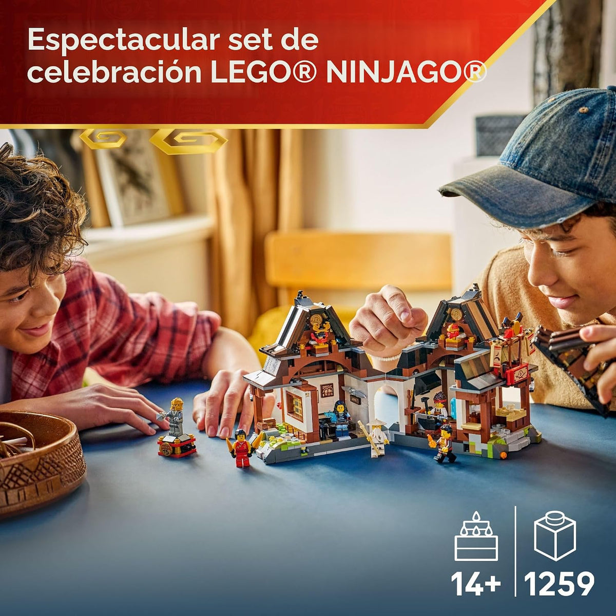 LEGO NINJAGO 71858 - Juguete de construcción del 15 aniversario de...