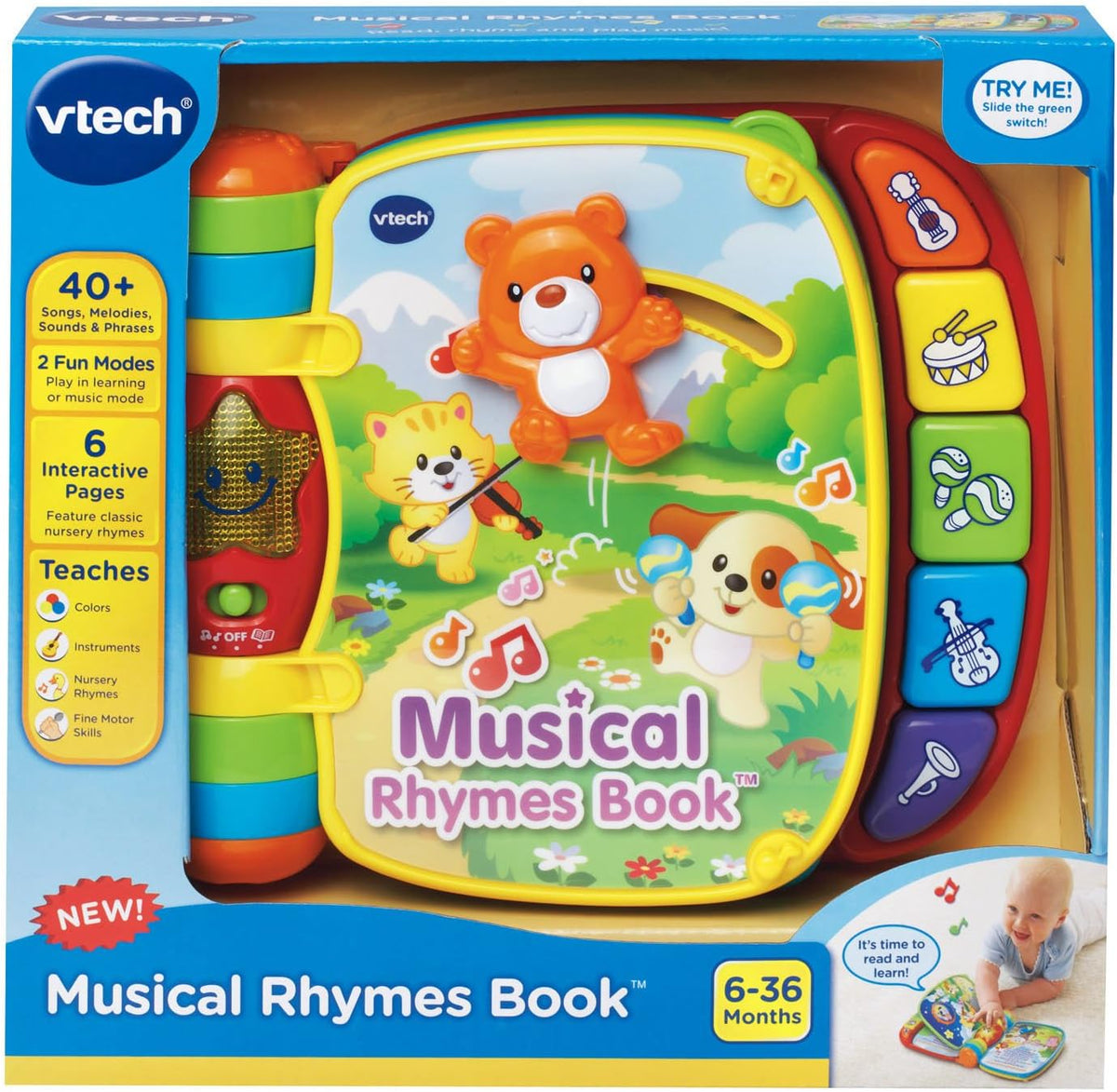 VTech Libro de Rimas Musicales, Rojo