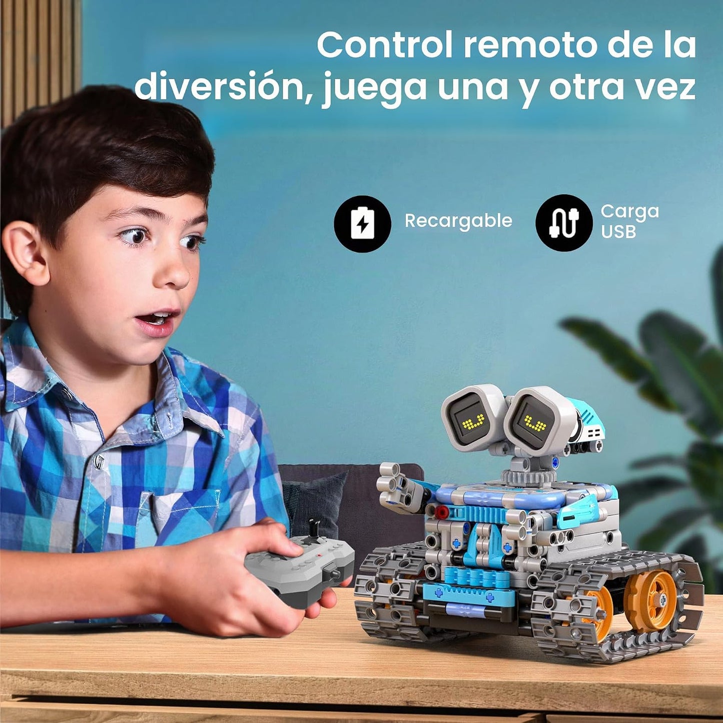 Sillbird - Kit de robot de construcción, regalos STEM para niños de...