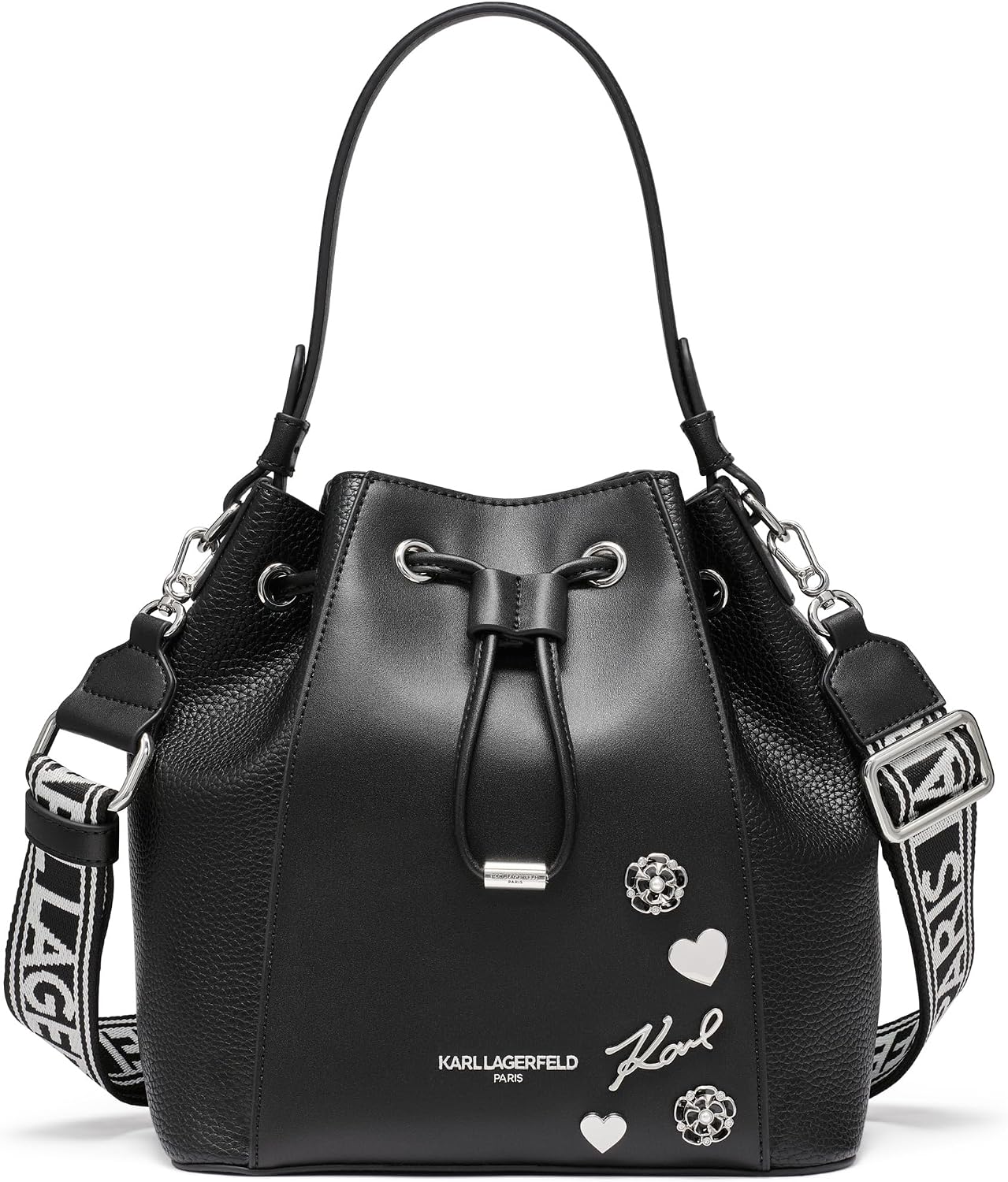 KARL LAGERFELD Paris Adele - Bolso de cubo para mujer