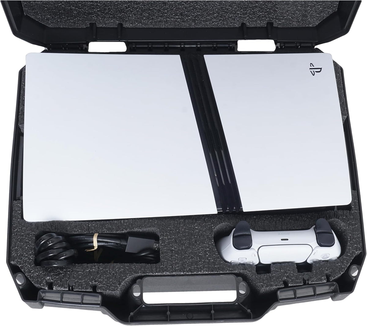 Case Club Funda para PlayStation 5 Pro. Precortada, ligera, protectora