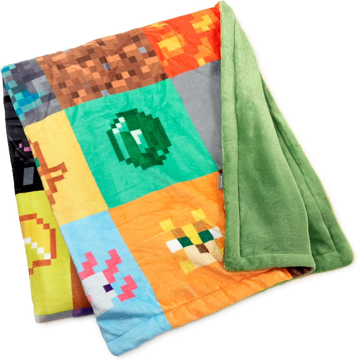 Hallmark Manta Minecraft (iconos de videojuegos) 51 x 62 pulgadas |...
