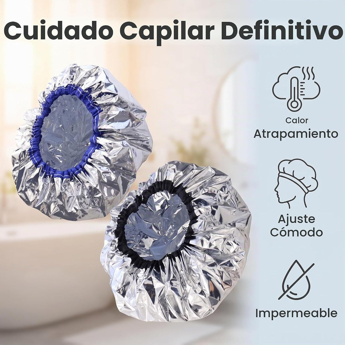 2 piezas de papel de aluminio acondicionador tapa reutilizable para...