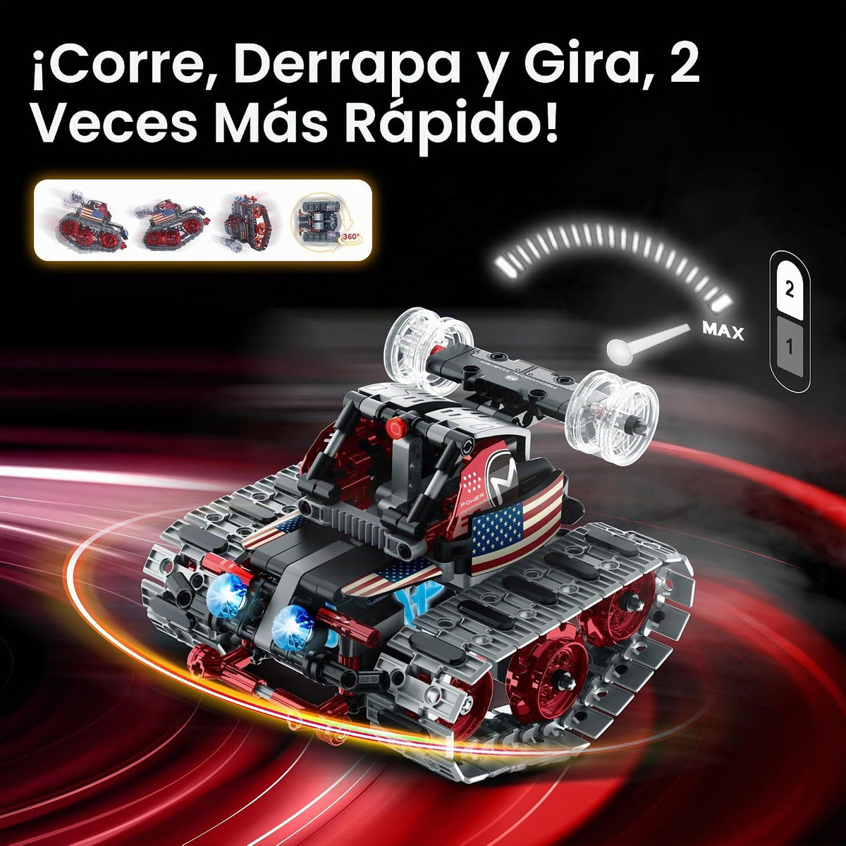Sillbird Kit de construcción de robots, regalos STEM para niños de...
