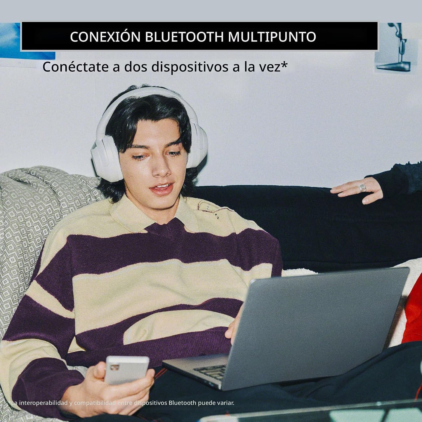 Sony ULT WEAR - Auriculares inalámbricos con cancelación de ruido,...