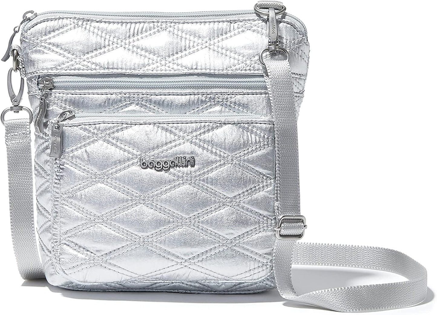 Bolso transversal de bolsillo moderno Baggallini para mujer, de 21....