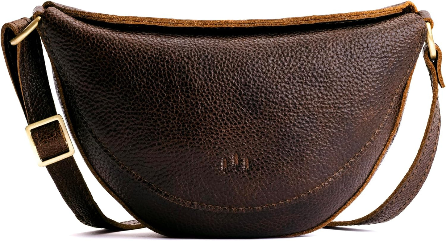Bolso tipo bandolera de cuero de Portland Leather Goods Koala \u201...