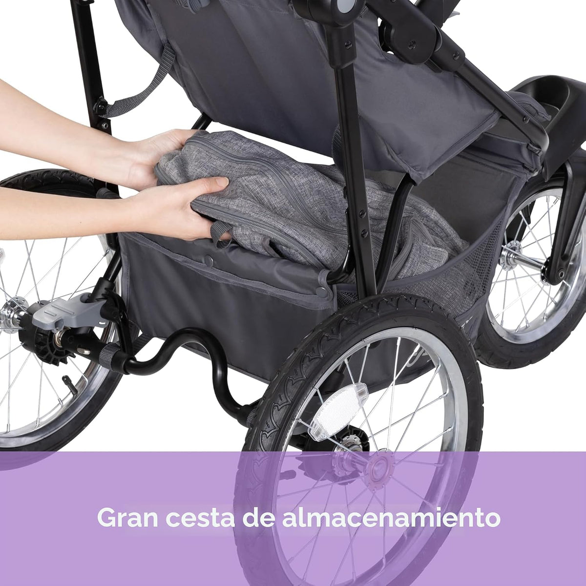 Baby Trend Journey - Cochecito para correr, gris estelar | Sistema...