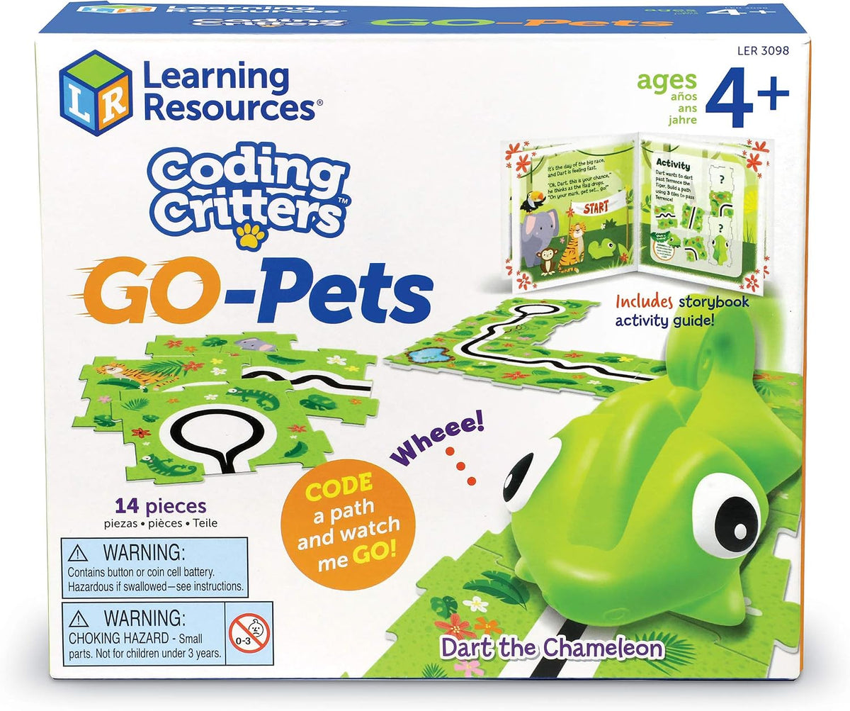 Recursos de aprendizaje Codificación Critters Go Pets Dart The Cham...
