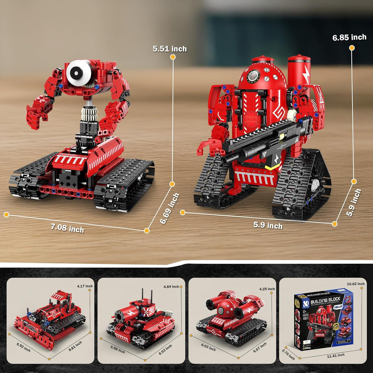 OUTOGO STEM - Kit de construcción de robot para niños de 8 a 16 año...