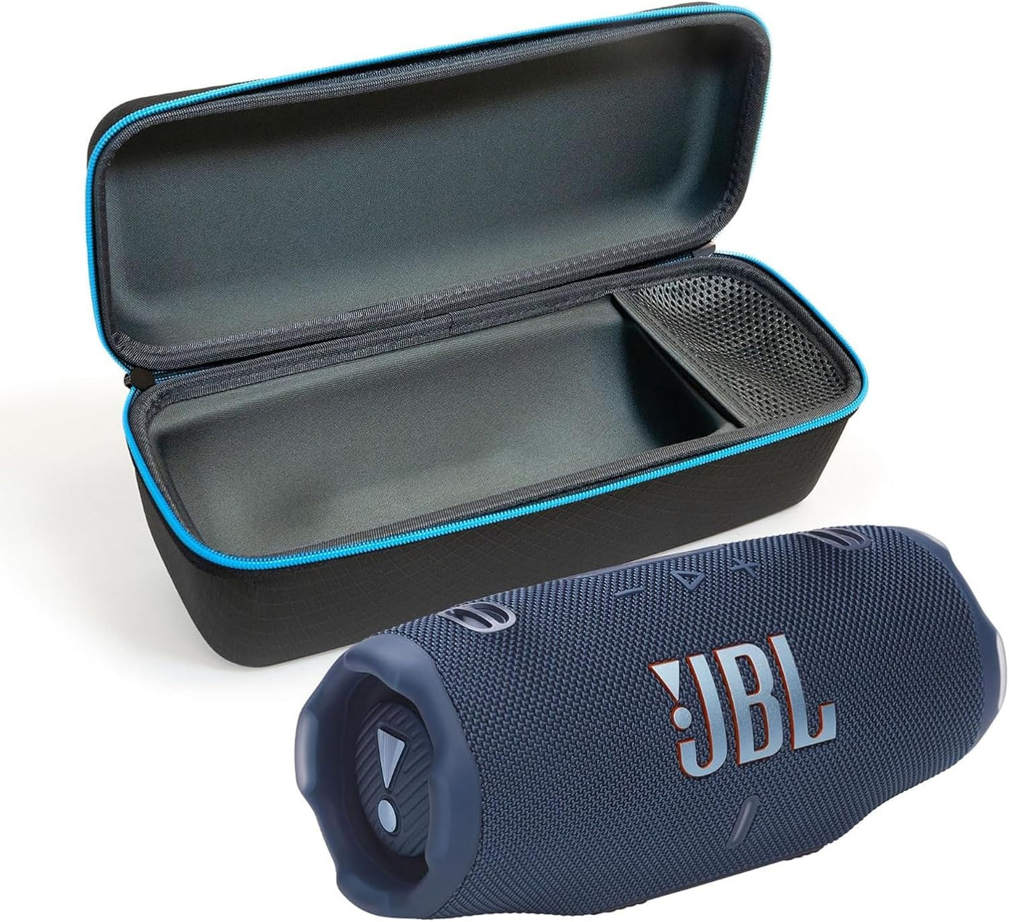 JBL Charge 6 (Squad) + Paquete con funda protectora rígida divvi! (...