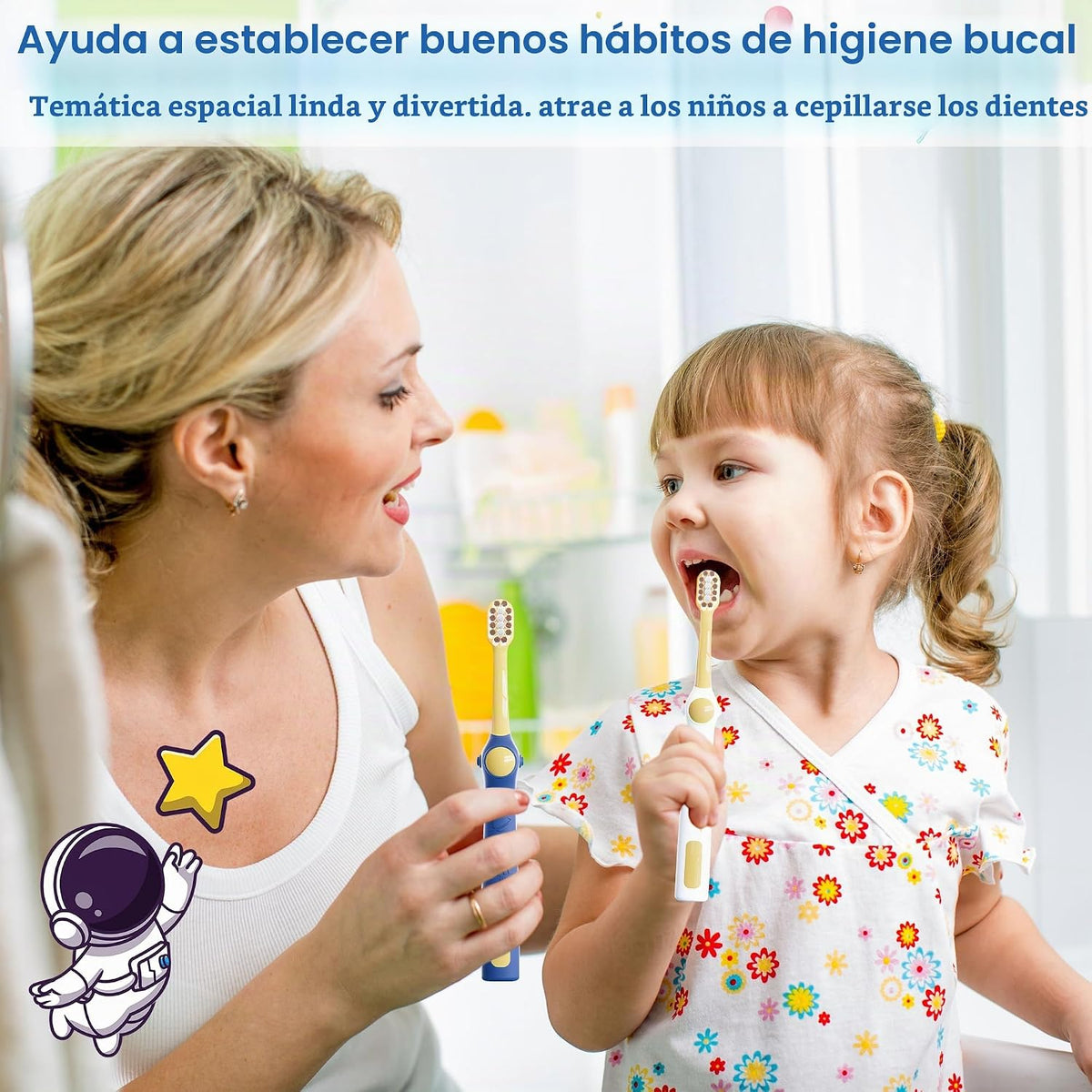 EASICUTI Cepillos de dientes extra suaves para niños pequeños 8 paq...