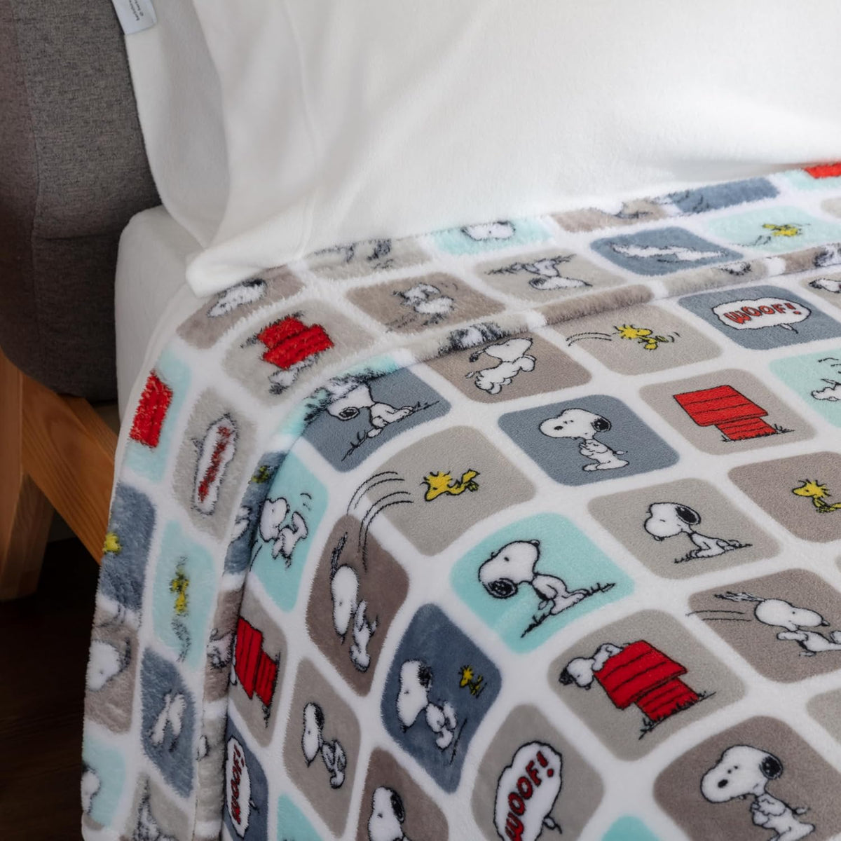 Berkshire Blanket Manta de felpa de terciopelo VelvetLoft® Cute Cha...