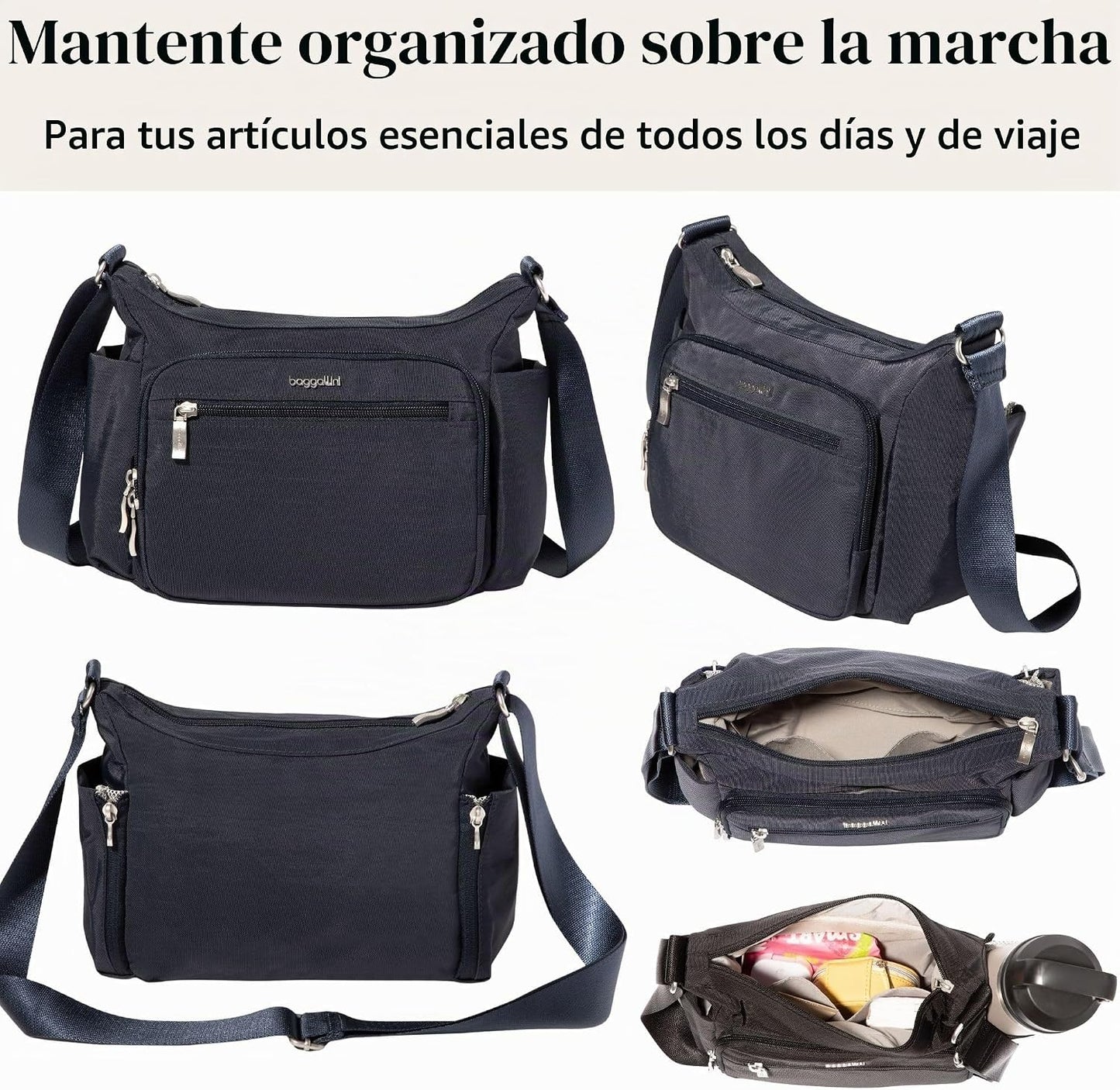 Baggallini Crosstown Hobo Crossbody