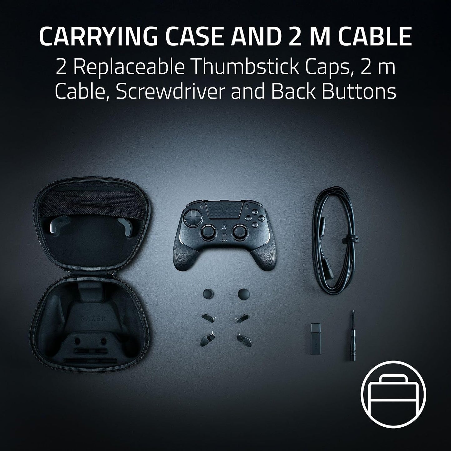 Controlador inalámbrico Razer Raiju V3 Pro con licencia oficial par...