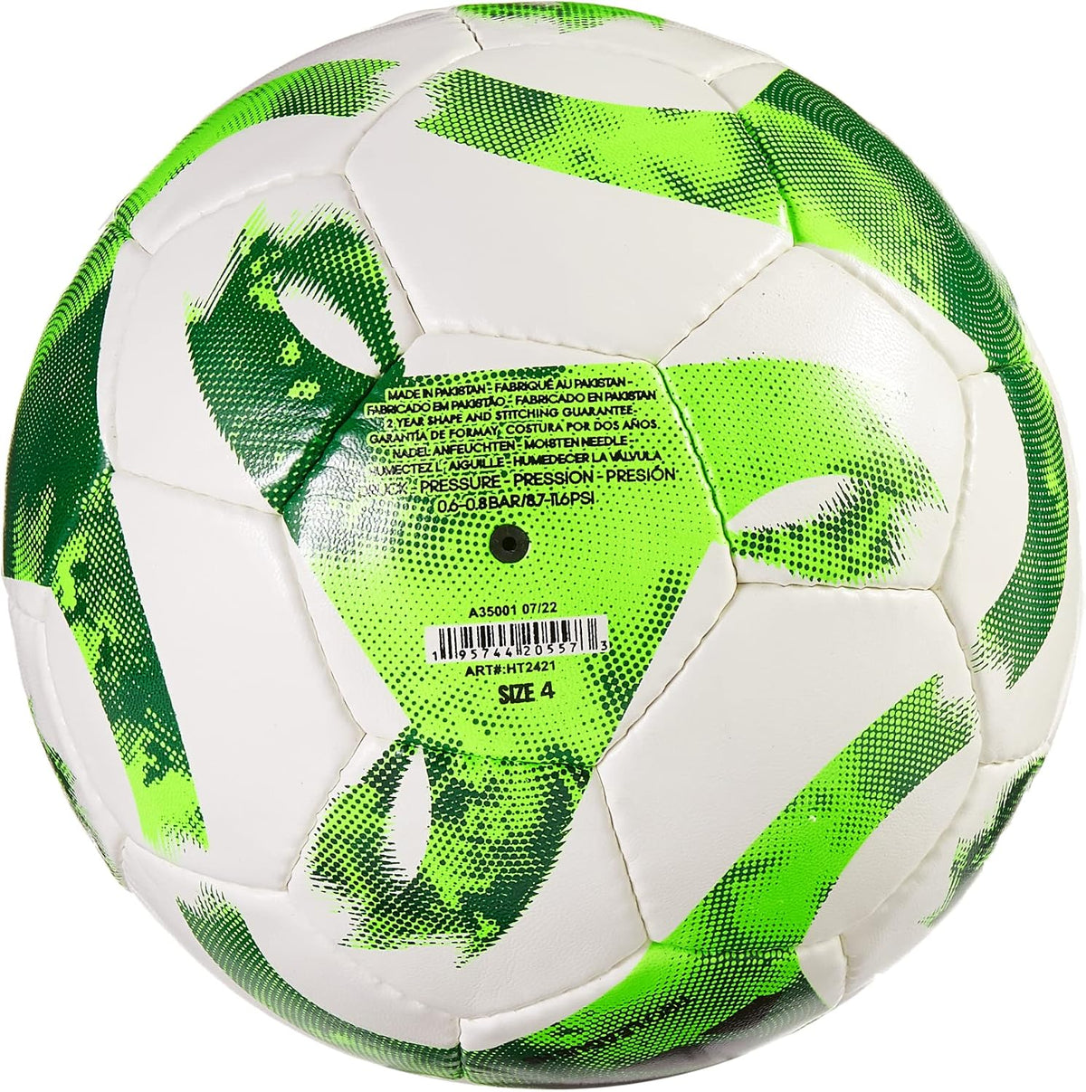 Balón de fútbol unisex para adultos adidas Tiro Match