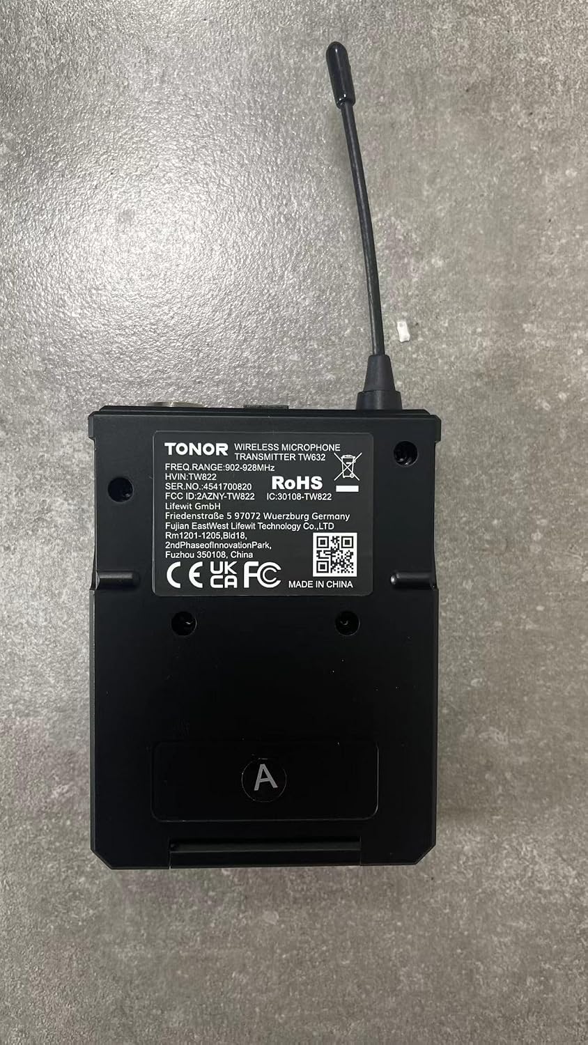 TONOR Sistema de micrófono inalámbrico UHF con micrófonos de auricu...
