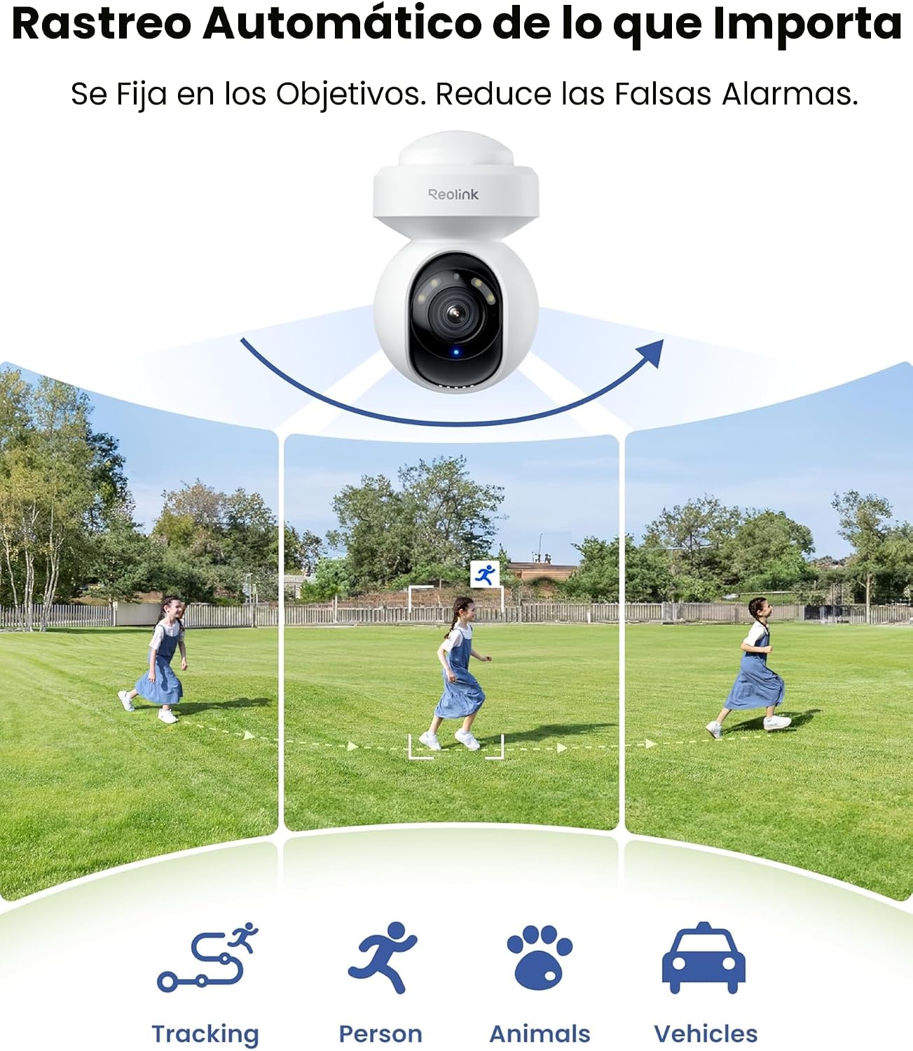REOLINK Poder enchufable al aire libre de WiFi de la cámara de segu...