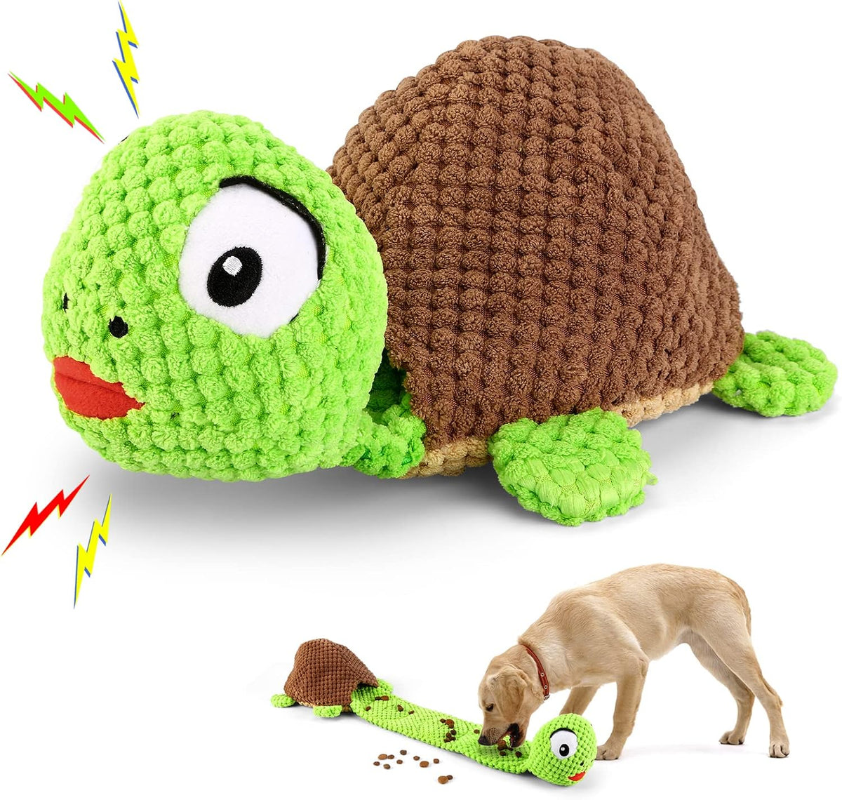 Letsmeet Juguetes Chirriantes para Perros Juguetes de Enriquecimien...