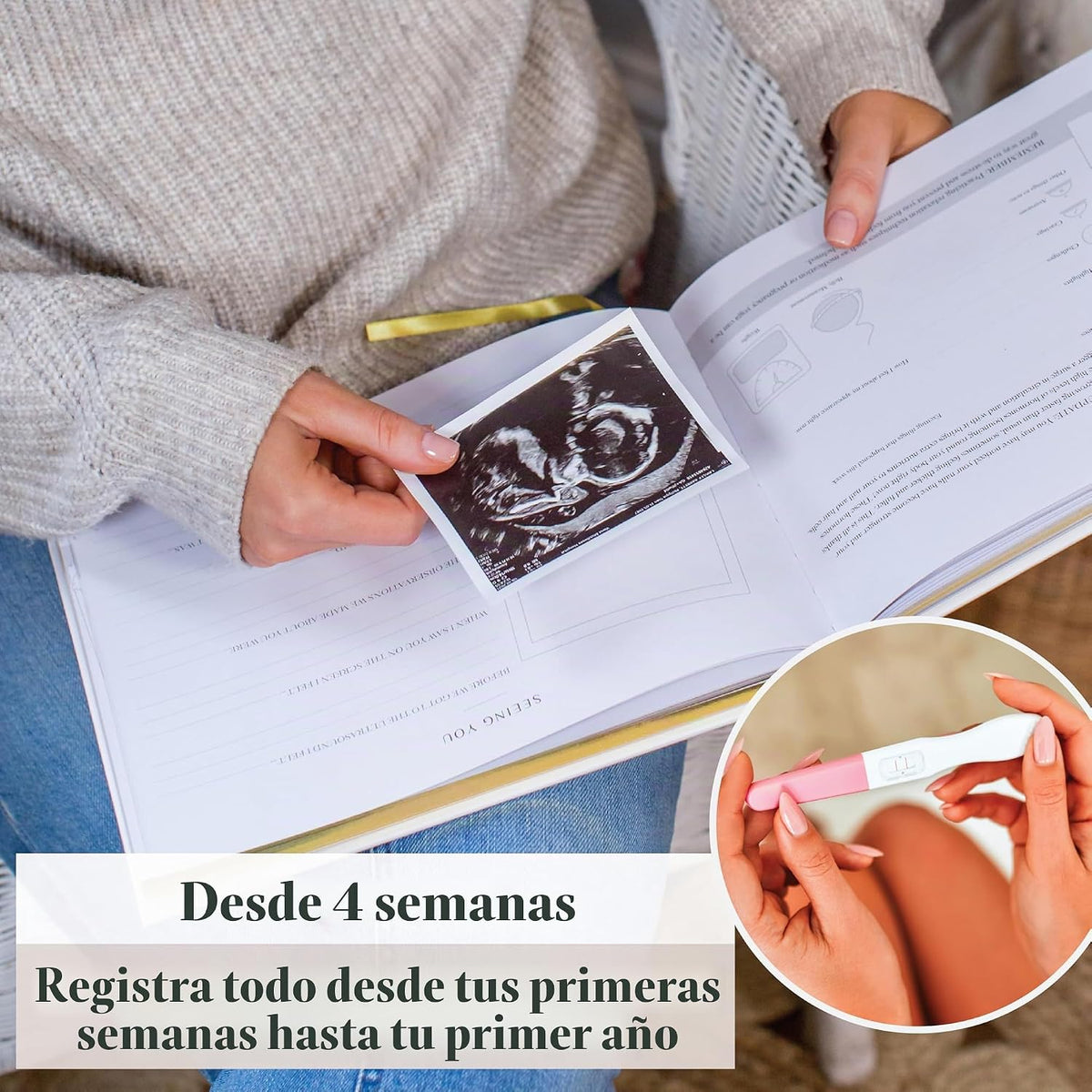 Diario Completo del Embarazo y Libro de Recuerdos - Libro de Recort...