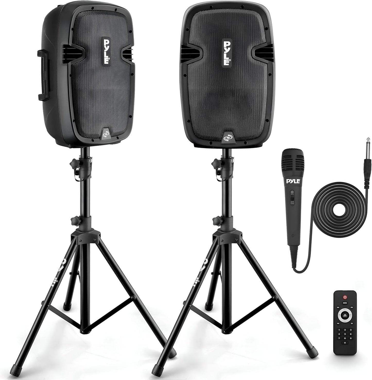Pyle - bocinas para el hogar, para exteriores sonido envolvente PA...