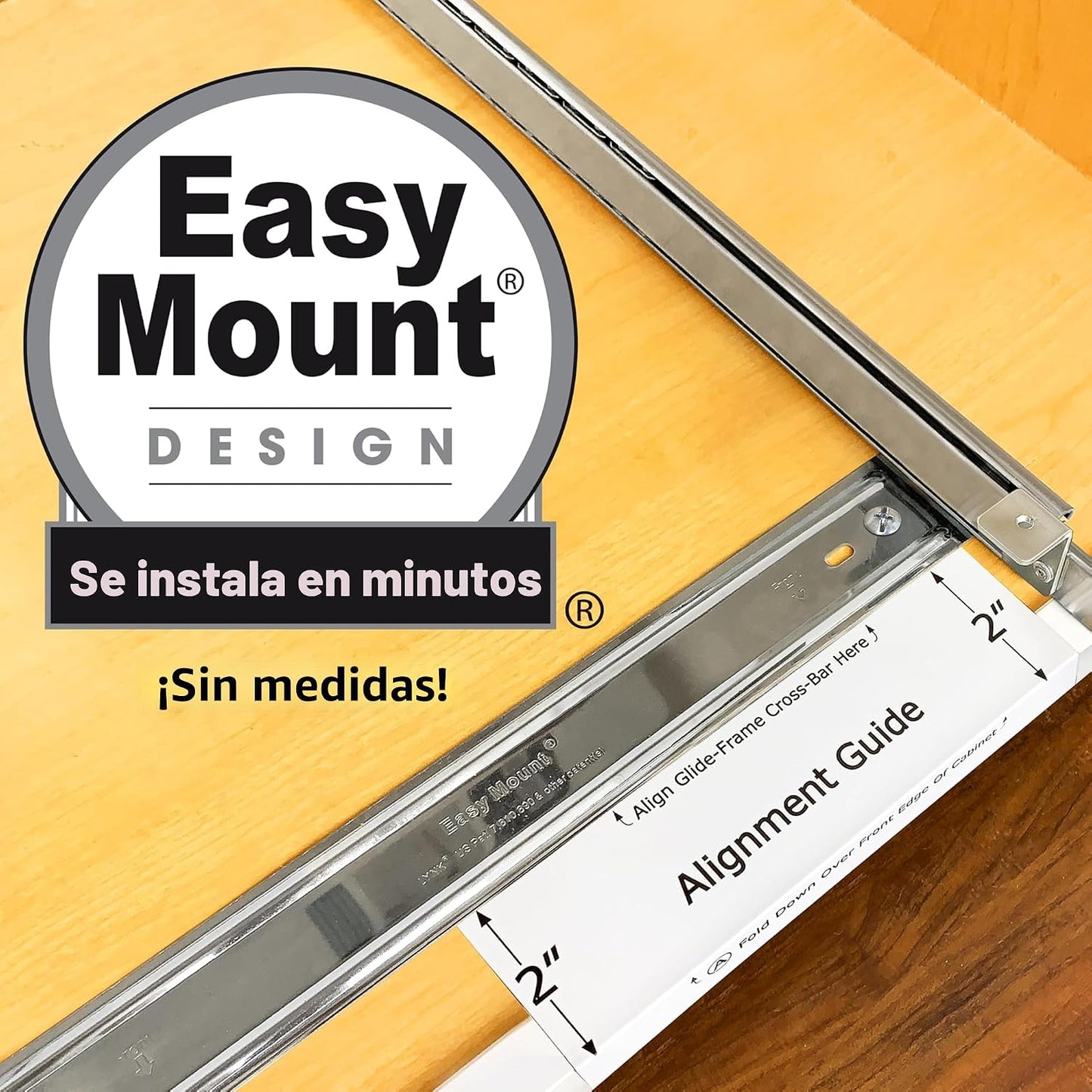 LYNK PROFESSIONAL® Organizador de tapas extraíbles para ollas y sar...