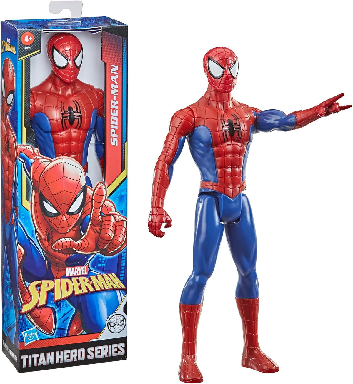 Marvel Titan Hero Series Spider-Man Figura de acción de 12 pulgadas...