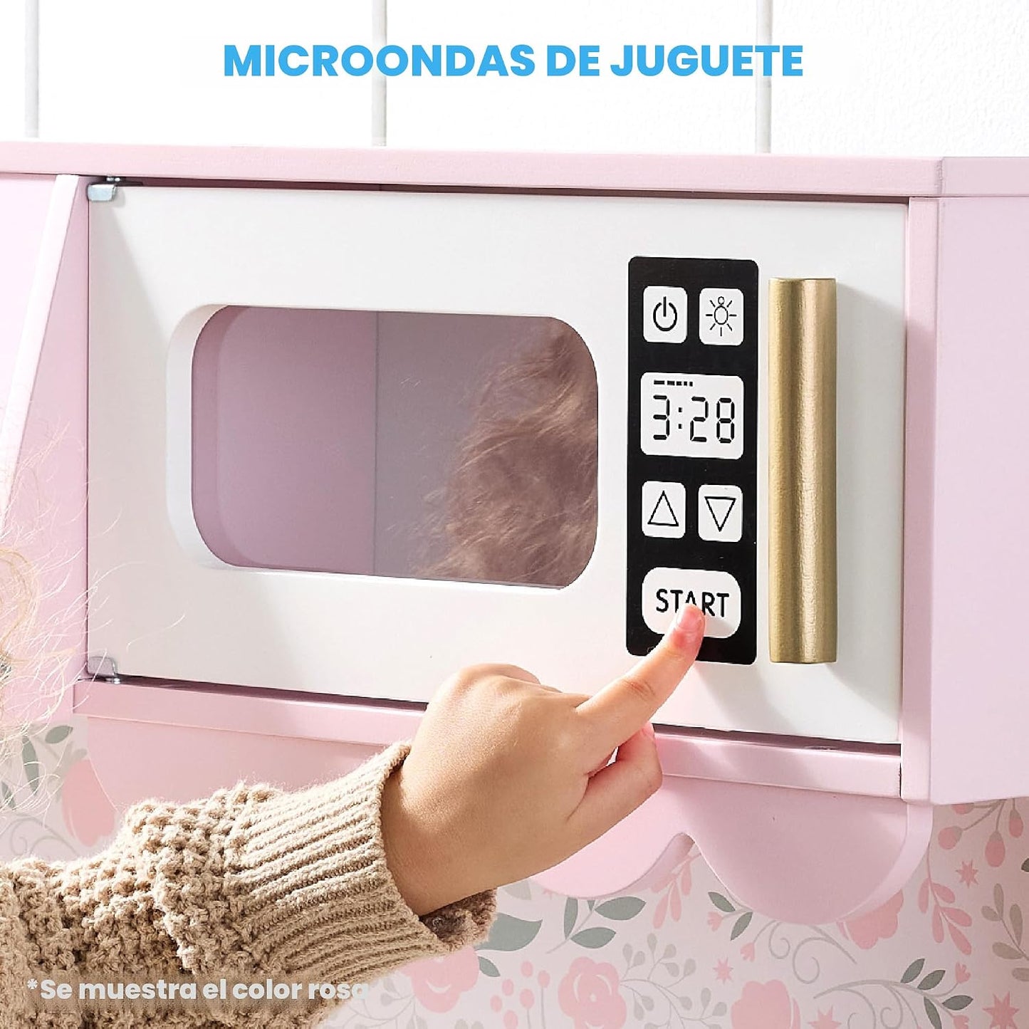 Best Choice Products - Juguetes de madera para niños, cocina de sim...