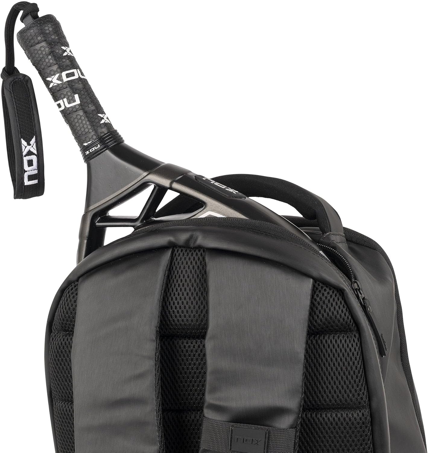 NOX Mochila Padel PRO SERIES | Protección acolchada para raqueta y...