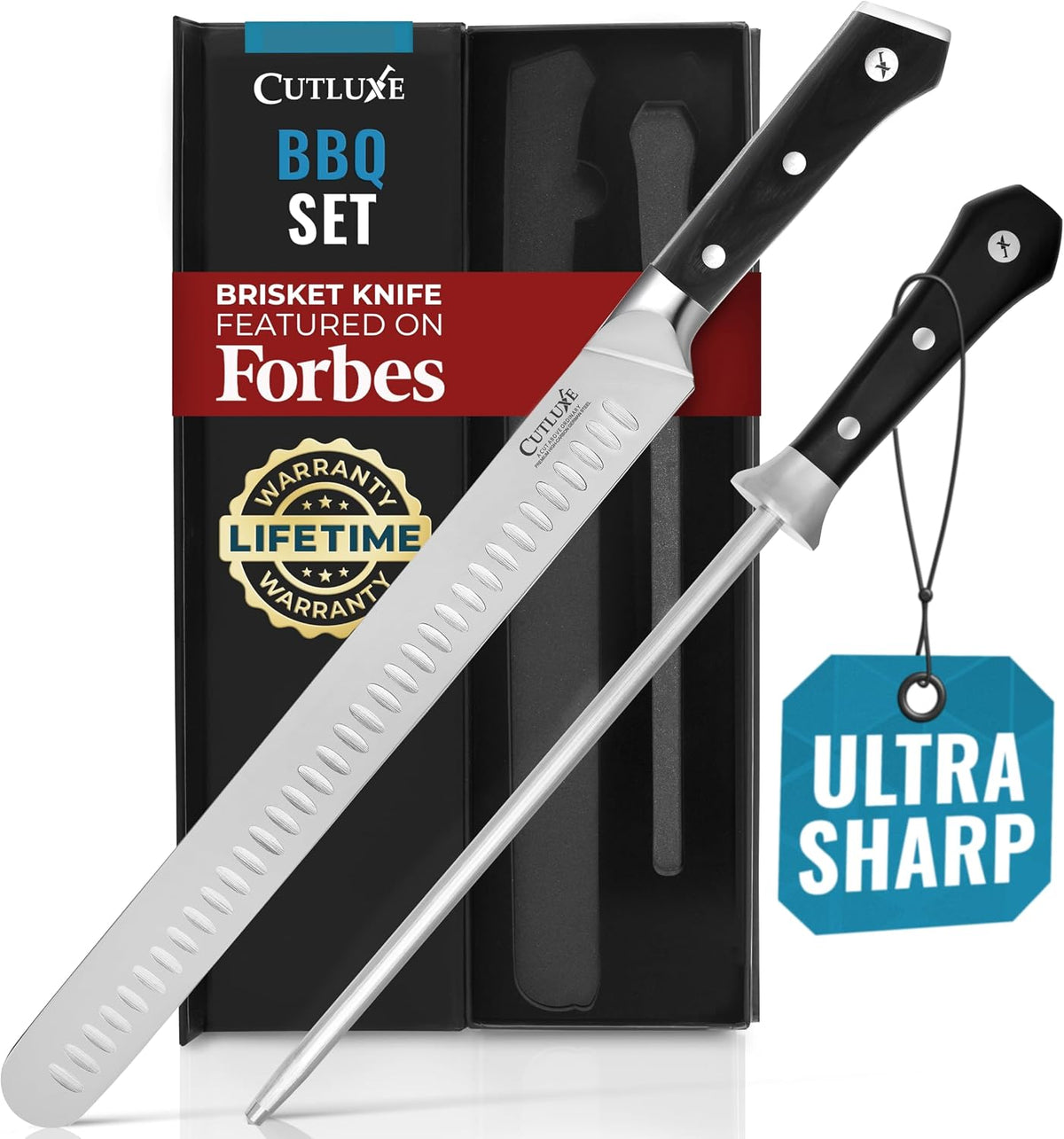 Cutluxe Juego de Cuchillos para Barbacoa \u2013 Cuchillo de pechuga...