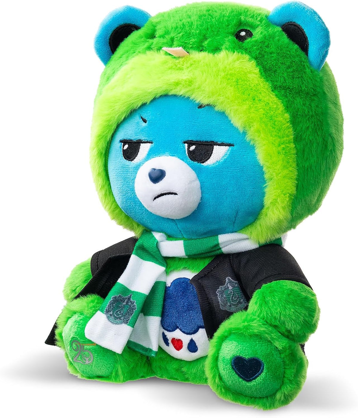 Harry Potter x Care Bears - Slytherin House Grumpy Bear - Peluche d...