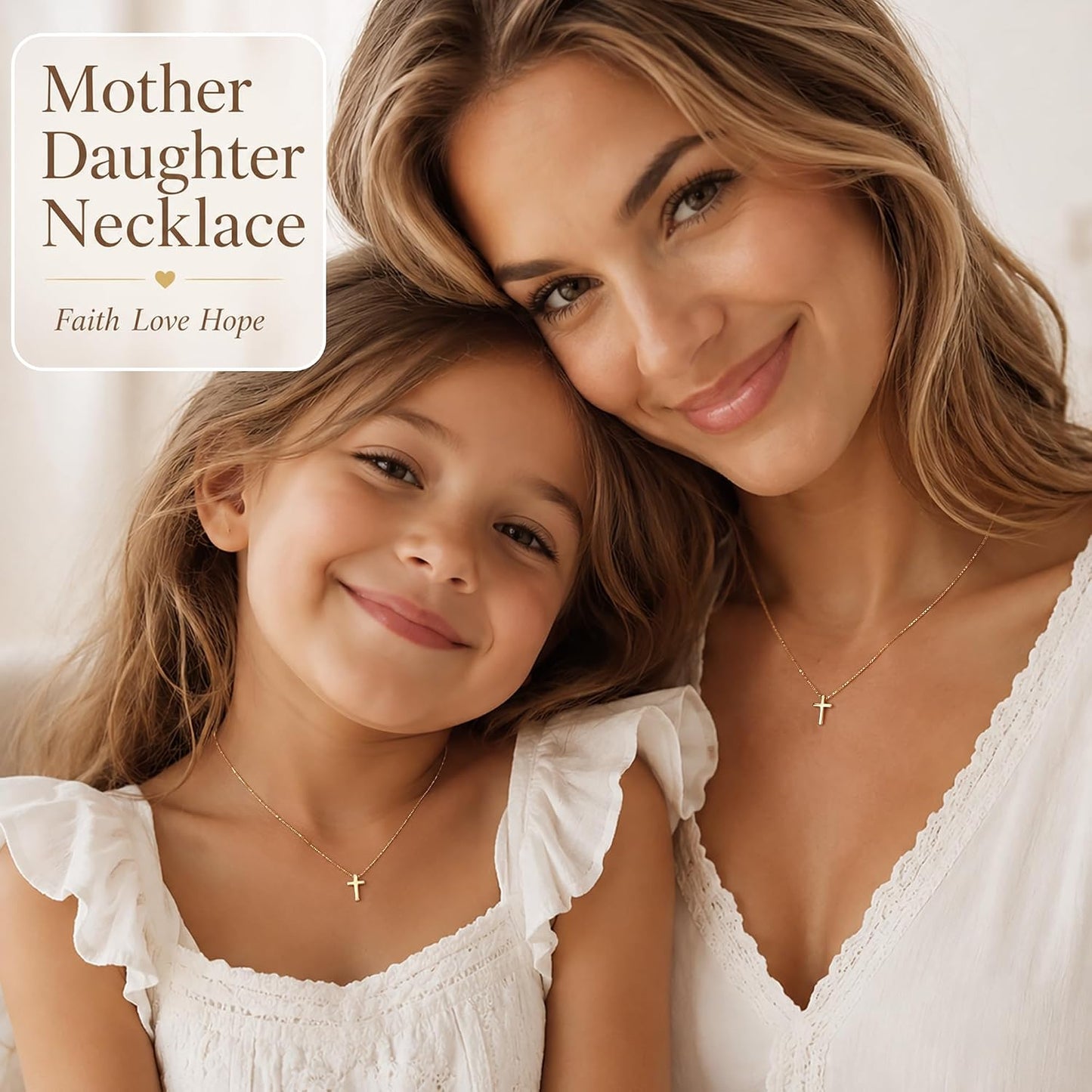 Poxtex Collar de cruz para mujeres, adolescentes y niñas, delicado...