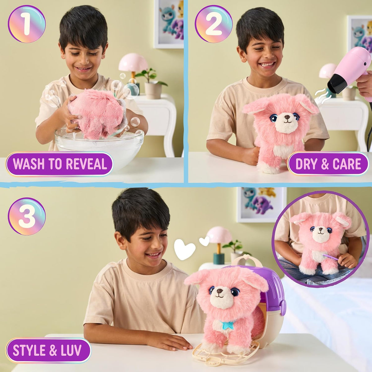 ScruffaLuvs Pet Scruffs Cachorro Misterioso Peluche, Scruff A Luvs...