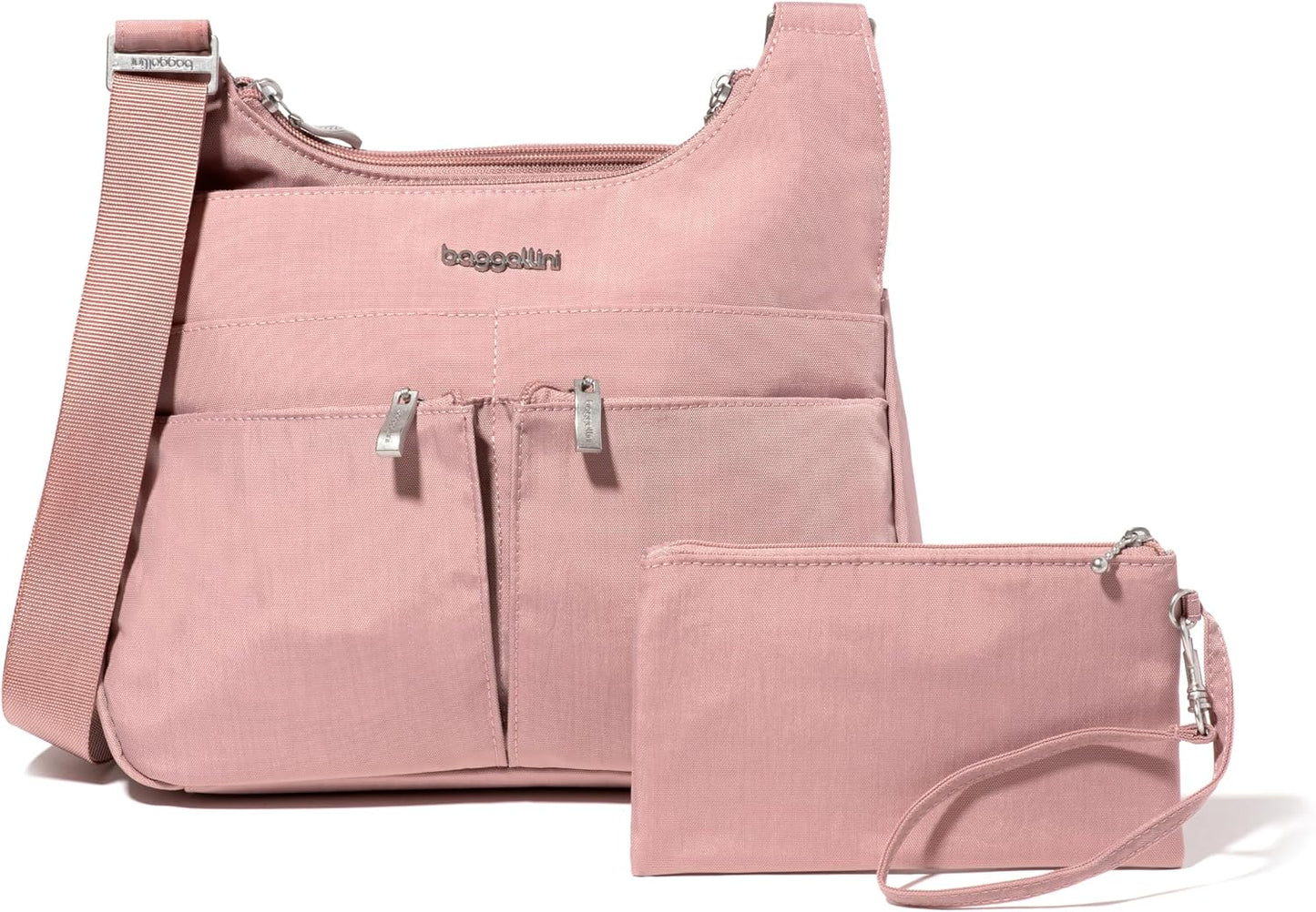 Baggallini Crossbody Travel Bag 11x8.5 Lightweight Water-resistant...