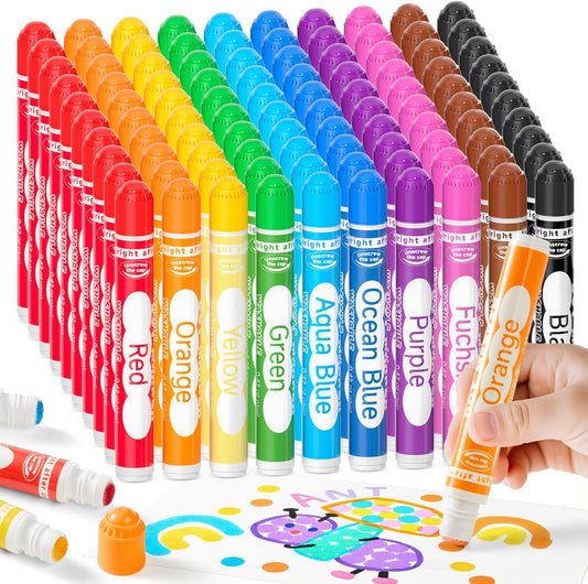 Shuttle Art - 100 marcadores de puntos, 10 colores x 10 juegos de m...