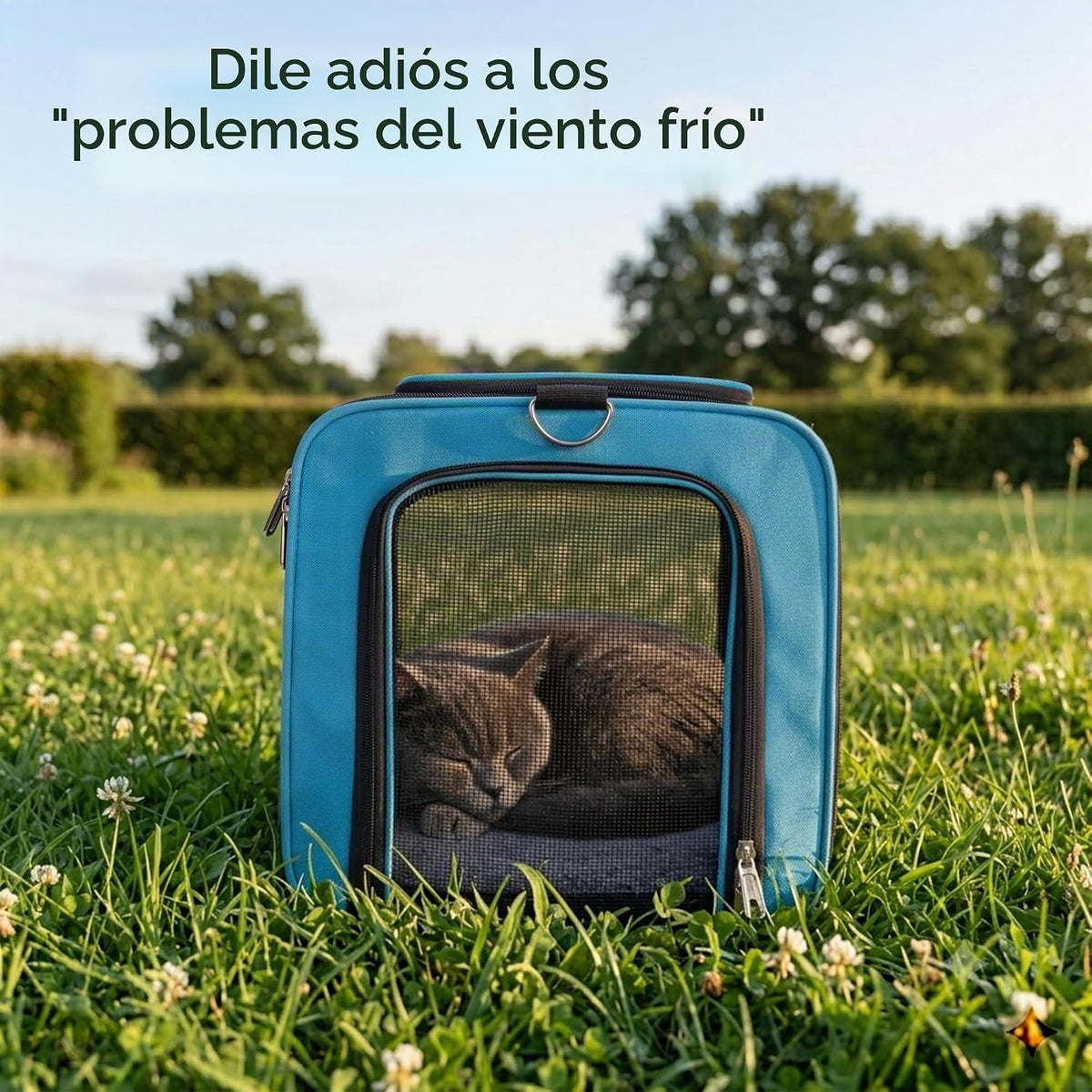 YUNIQUE Transportador de gatos y perros de lados suaves para mascot...