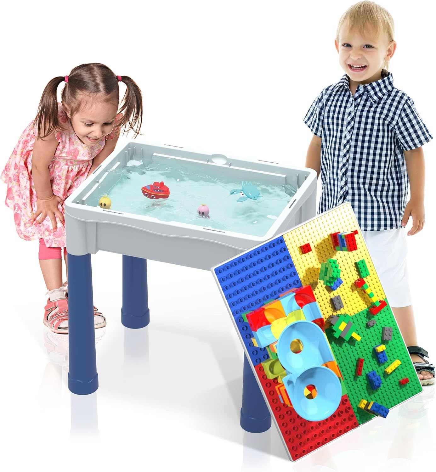 PicassoTiles Centro de Actividades para Niños Mesa de Juego y Escri...