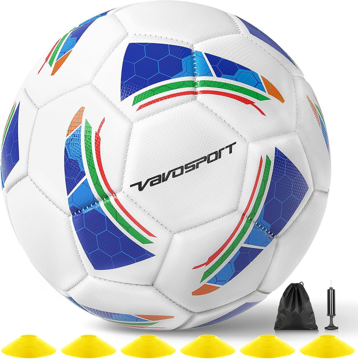 VAVOSPORT - Juego de pelotas de fútbol \u2013 Pelotas de fútbol ofi...