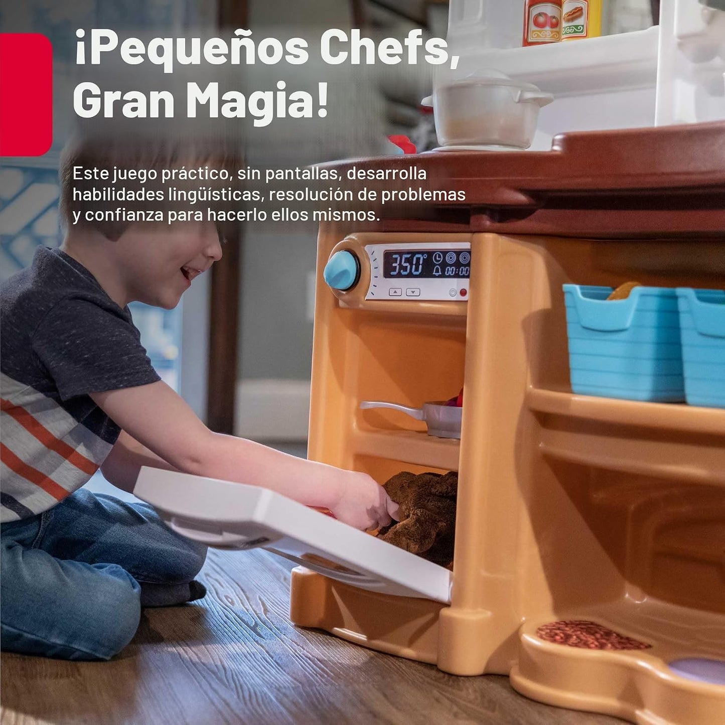 Step2 Fun with Friends - Juego de cocina para niños, cocinita para...