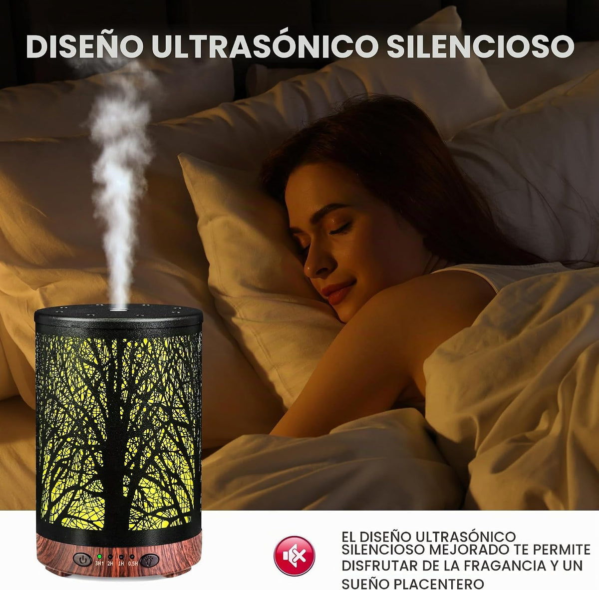 JOYOLO Difusor de aceites esenciales y juego de aceites esenciales,...