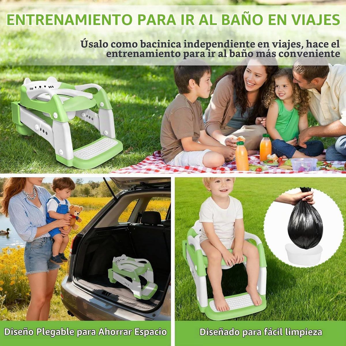 Asiento de entrenamiento para ir al baño, asiento de inodoro mejora...